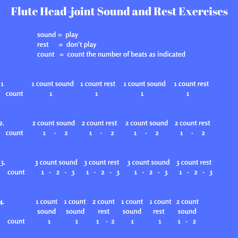 Flute Head-joint Exercises